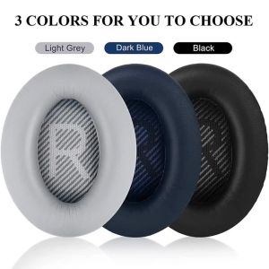 Replacement Ear Cushions for Bose QC35 Soft Protein Leather and Memory Foam Blue Ear Pads for Bose Quiet Comfort 35 QC35 II Headphones