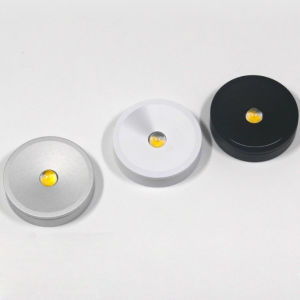Ultrathin 11mm USB 5V 1W Spotlight Surface Mounted Mini LED Circular Simple Ceiling Light Exhibition Cabinet Lamp AC220V DC12V