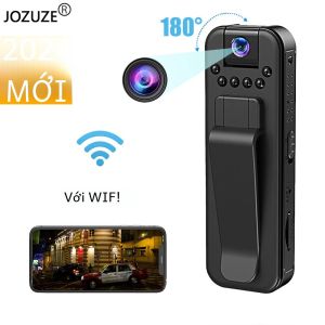 JOZUZE L7 Camera Mini Wifi Cơ Thể Di Động Đầu Ghi Hình Kỹ Thuật Số 1080P Tầm Nhìn Ban Đêm Hồng Ngoại Nhỏ BodyCam Có Hỗ Trợ MicroSD