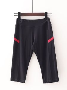 [Fan] Shopping Mall Brand Discount Womens New Arrival Elastic Stretch Sports Dancing Running Yoga Cropped Pants 5e133