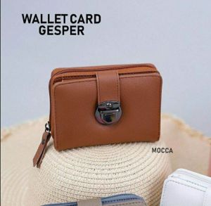 DOMPET WANITA PREMIUM WALLET CARD GESPER bisa COD / dompet wanita elegan mewah