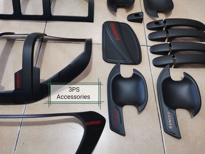 Ford Ranger 2016-2022 XLS FX4 XLT Wildtrak Combo Garnish set | Lazada PH