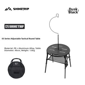 ShineTrip | Elevating Portable Tactical Round Table and Chair Set