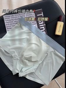 Summer Thin Men's Ice Silk Pants & Large Size Cotton Underpants
