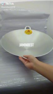 Gendang POL20 50.0cm Aluminium Polished Classic Wok Kuali (POL-20 - Silver) pan pot frying pan non coating tahan lasak