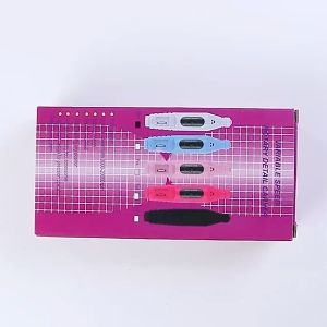 Pedicure File Grinder USB Plug Set with 6 Bits Buffer Polishing Tool Electric Nail Drill Machine