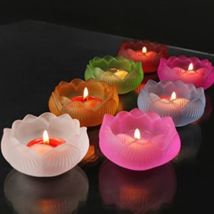 เชิงเทียนดอกบัว ดอกบัวหลิวลี่ ต่อชิ้น No.3792 - 1 ชิ้น