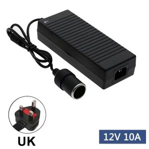 Car Power Adapter Converter Power Convert AC Adapter DC 110V/ 220V to 12V 10A Power Adapter Supply Lighter Car Accessories