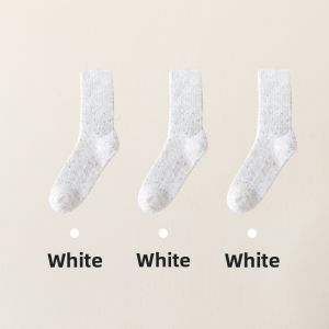 miiow | Thickened Fluffy Socks Womens Autumn Winter Warm Mid-calf Sleepwear Home Floor Socks MiiOW Cat Person Furry Cozy Socks