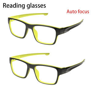 Athletic Auto Focus Reading Glasses Anti Blue Light No More Switching Glasses Smart Presbyopia Glasses Seamless Transition