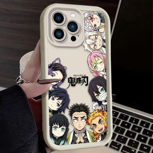 Bandai | Ốp Điện Thoại Demon Slayer Dành Cho iPhone 17/16/16E/15/14/13/12/11 Pro Max/XS/X/S/Max/XR/SE 2020 - Vỏ Bảo Vệ Silicon Mềm Chống Trầy Xước