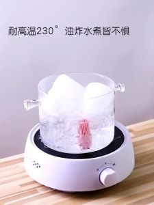 Cọ quét có bình đựng dầu ăn bằng silicon chịu nhiệt cao tiện dụng - BEB029