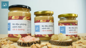 BƠ ĐẬU PHỘNG (BƠ LẠC) RẤT ÍT ĐƯỜNG | Với Đường Phèn & Muối Hồng Himalaya | Sánh Mịn | IM ON DIET | 120g - 220g - 320g
