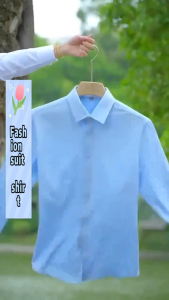 Áo sơ mi trắng dài tay cho nam kiểu dáng ôm sát không cần ủi bộ suit công sở chuyên nghiệp phiên bản Hàn Quốc áo sơ mi trang phục thông thường màu trắng cho nam