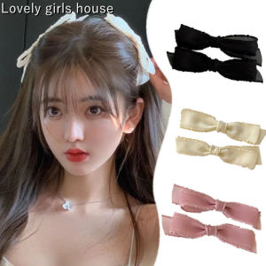 ผู้หญิงกิ๊บติดผมหน้าม้า กิ๊ฟติดผมโบว์ Ins ถูกสร้างขึ้นใหม่ 2023 ♡ Lovely Girls House