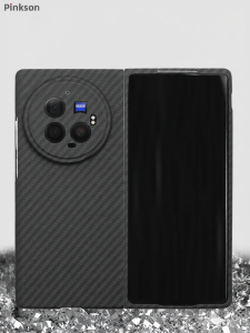 pinkson | Vỏ Bảo Vệ Mỏng Toàn Diện Phong Cách Doanh Nhân với Sợi Carbon Aramid Kevlar Chống Rơi cho XFold3 Pro