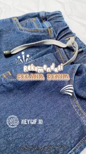 Celana Panjang Anak Laki-laki Jeans Stretch 4-12 Tahun