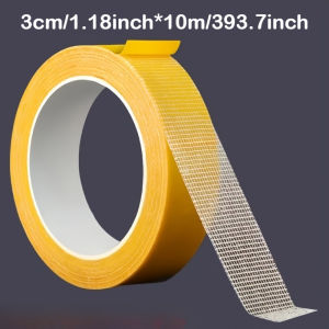 1 Roll of 393.7 Inch Curtain Shortening Tape Multifunctional Traceless Adhesive for Curtains Carpet Home Adhesive Universal