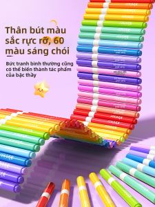 MINGZHUO | Washable Soft-Tipped Glitter Gel Pens 60 Colors