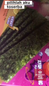 NORI BOOM Rumput Laut Rasa KEJU - ( HARGA 1 BOX )