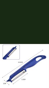 KAMJE Pisau Pengupas Kulit Buah Sayuran Peeler Parutan Wortel Kentang Apel Alat Kupas Serbaguna