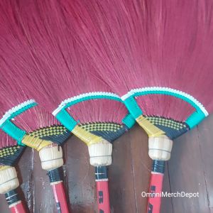 OmniMerchDepot Red Medium & Large Soft Brooms Walis tambo Makapal at Matibay Broom Sweeper Softbroom Baguio walis Tambo Baguio Original broom soft tambo heavy duty Tambo Walis Long Soft Broom Colored walis tambo walis tambo colored