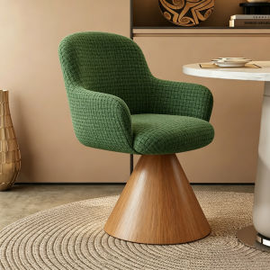 MU FENG ZHI NAN | Luxury High-end Rotating Dining Chair