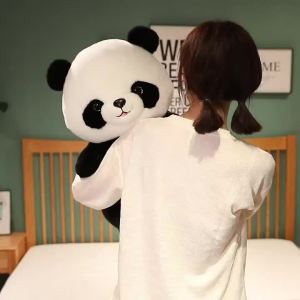 24/30/40/50cm Round Fat Panda Plush Toy Kawaii Stuffed Animals Giant Pandas Plushies Doll Anime Soft KidsToys for Girls Decor