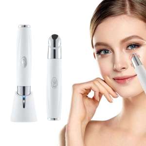 Eye Care Beauty Device Facial Massager 3 in 1 LED Photon Light Wand for Relax Eye Dark Circles Eye Bags Puffiness Skincare Tool