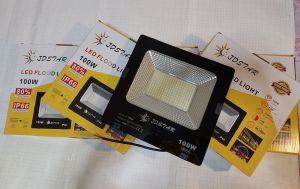 JD star LED Stadium Flood Light Outdoor 100w Super Bright LED Arena Lights IP66 Waterproof 5000K Daylight White Commercial Lighting for Sports Fields