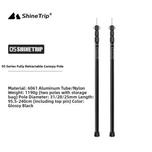 ShineTrip | Adjustable Extendable Tent Pole Accessories