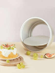KAULUS | Removable Base Air Fryer Cheesecake and Chiffon Cake Molds