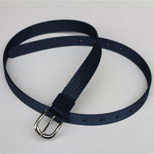 Universal Womens Belt 2.4cm Wide Nylon Sport Casual Belt with Pin Buckle for Military Training And Leisure Wear