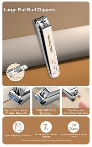 Cute Non-splatter Nail Clipper Set