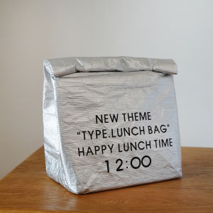 DuPont Giấy Bento Túi Cầm Tay Nhẹ Từ Tính Chụp Lá Nhôm Cách Nhiệt Túi Đựng Hộp Cơm Trưa Bảo Quản Lạnh Sử Dụng Nhà Bếp