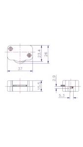 Inline Rotary Cord Switch for 18/2 SPT-1 Lamp Cord On/Off Lighting Feed-Through Switches