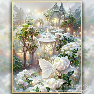 Vật Dụng Thêu Hoa Trà Phong Cách Hiện Đại Đơn Giản Tự Làm Thêu Hoa Thêu Khung Trang Trí Phòng Khách Thêu Khung Hoa