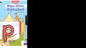 Wipe-Clean Alphabet - Print Letters (Letterland)