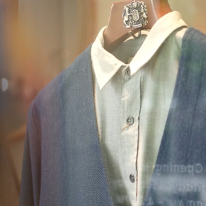 (JUN) Chane Blazer เสื้อเบลเซอร์ Indigo Pinpoint