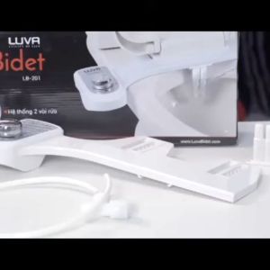 Vòi xịt rửa vệ sinh thông minh Luva bidet Lb 201 2 vòi rửa (rửa hậu môn và rửa phụ nữ)- Smartwc