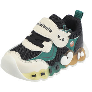 MINI BALA | Flashlight Mesh Breathable Childrens Sports Shoes