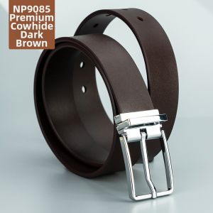 NIUDANGJIA | Mens Casual Belt Cow Leather Pin Buckle