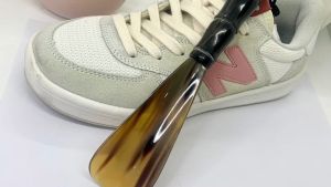 [FREESHIP MAX]Đón gót giày cao cấp bằng sừng tay cầm đốt trúc - Hàng VIP - Dài 20cm (DGH912).