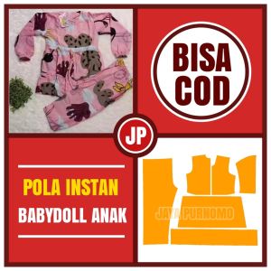 Pola Instan Setelan Piyama Anak
