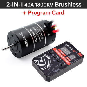 SURPASS HOBBY Brushless Sensored System 2IN1 1800KV Motor 40A ESC 2-3S IP67 For 1/10 Cars