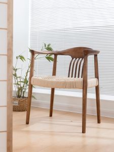 vivTree | Birch Wood Modern Nordic Dining Chair