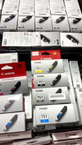 Canon PGI-750 BK/ CLI-751 BK C M Y แท้ 100%