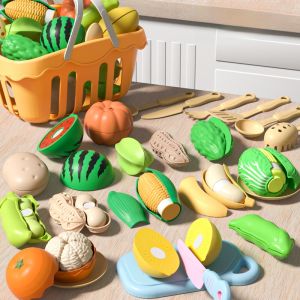 Baby Childrens Montessori Educational Toys Shape Recognition Early Education Classification Intelligence Enhancement Fruit Cutting Matching