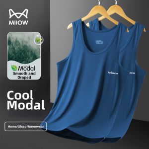 MiiOW | Moisture-wicking Cool Mens T-shirt Modal 2026