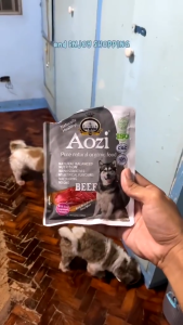 100g Aozi Natural Organic Dog Wet Food All Stages Adult Puppy Pouch Food Dogs Snack Treats